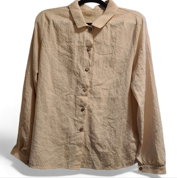 Dazy button-up plaid, XL 100% cotton - Picture 1 of 6
